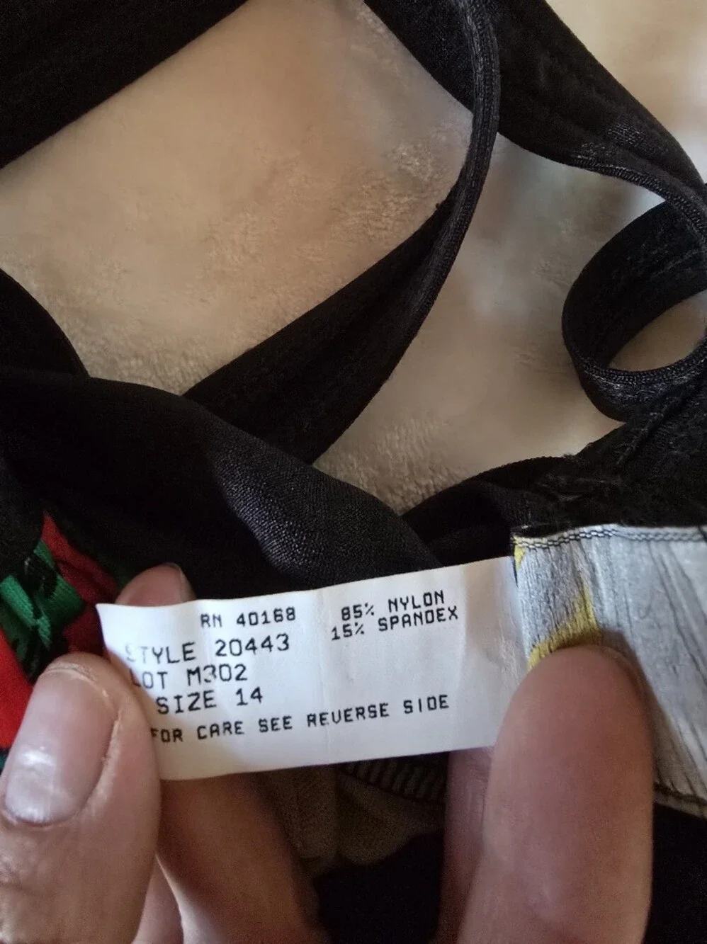 Vintage Mainstream Bathing Suit. Union Made. Size 14.